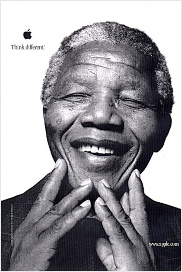Apple Think Different — Mandela