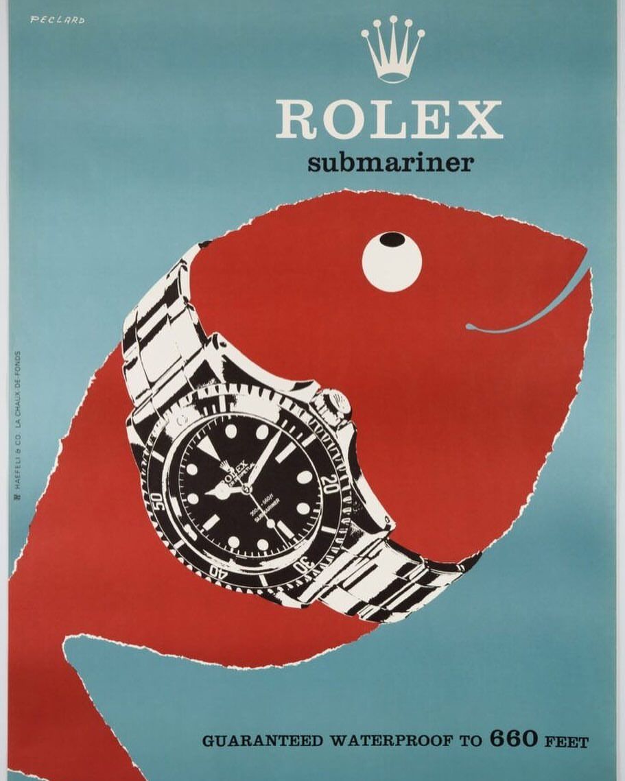 Rolex Submariner vintage ad